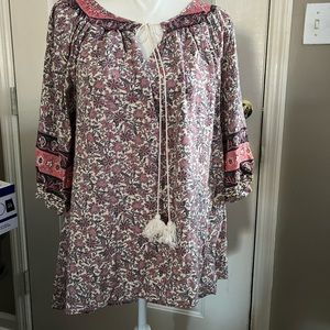 Jodifl Floral Hi Low Tunic